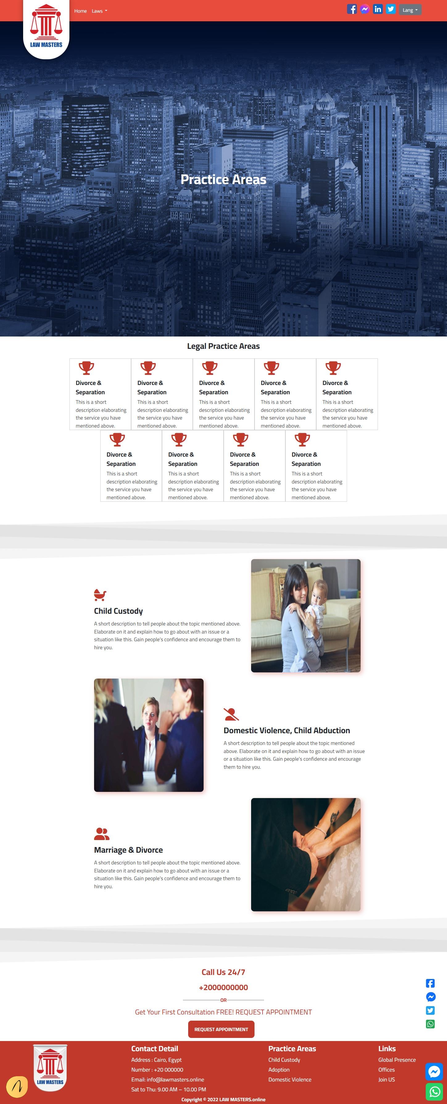 Law Firm screenshot 2